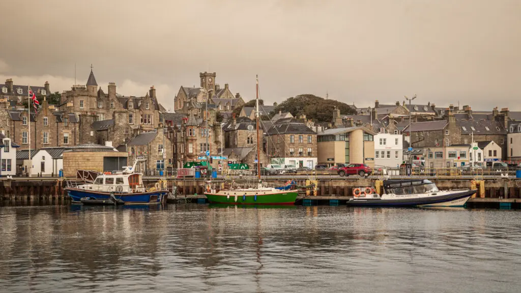 Lerwick, capital of the Shetland Islands